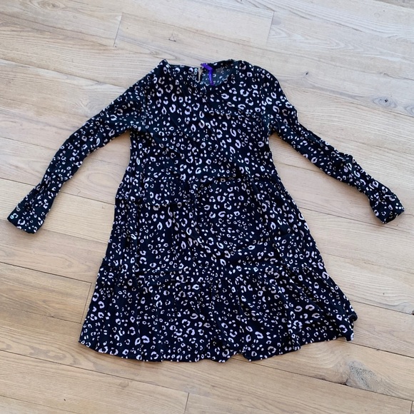 Seraphine Maternity Dress in Navy and Blush Pink - Picture 1 of 2